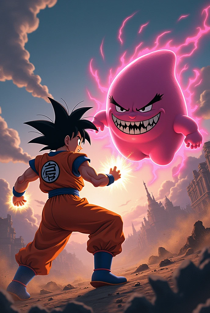 Goku from Dragon Ball Z vs Dragon Ball Z's Boo