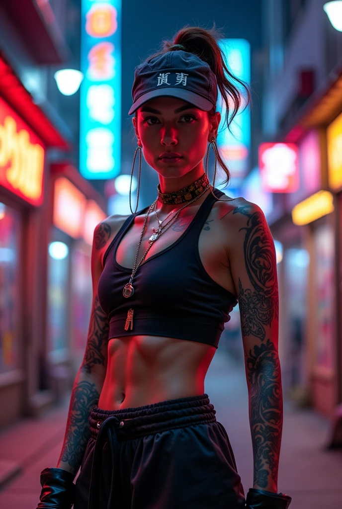REAL,8k,hip hop,ninja women,60 yo