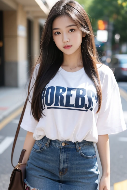 High school girl on all fourstshirt