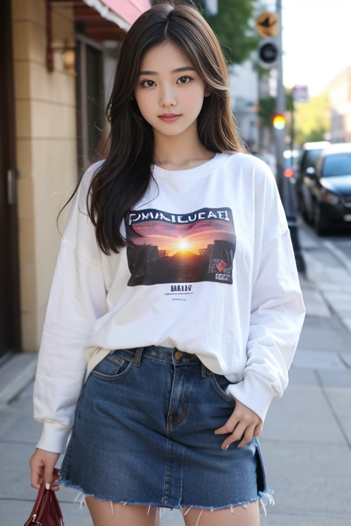 High school girl on all fourstshirt
