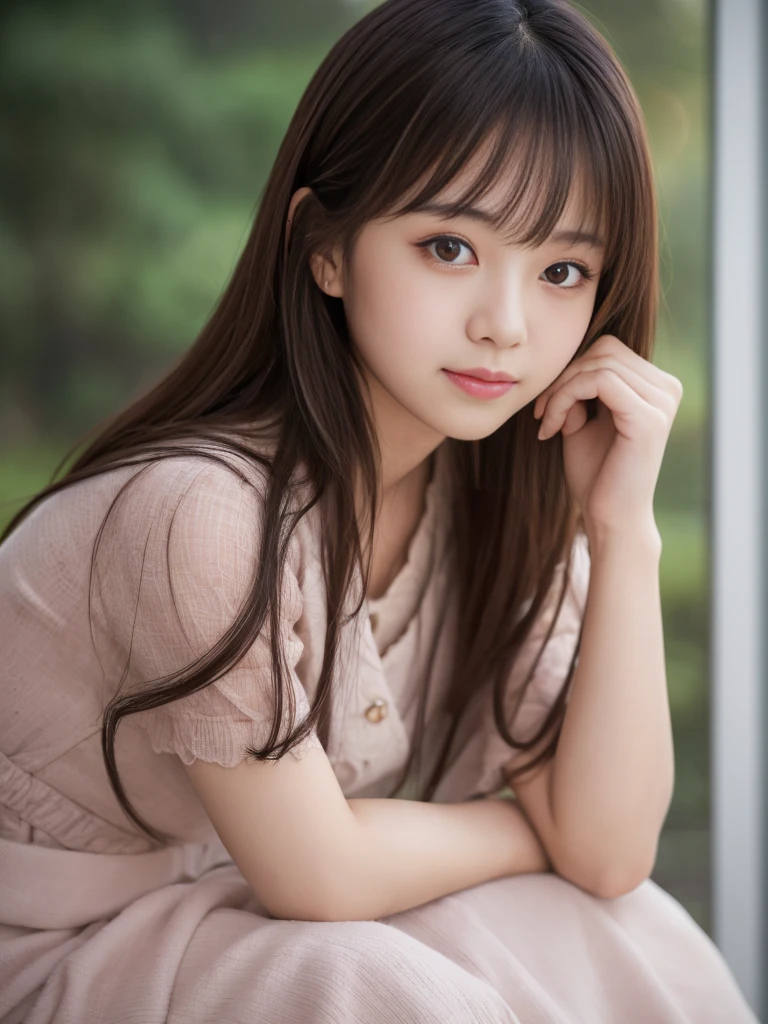 (Highest quality,8k,High resolution:1.2),(Cute Japanese Girl,one person's,Japanese Gravure Idol),Teen,(Huge breasts:1.1),Long Hair,Blonde,Colored contact lenses and dull bangs,Tight waist,Oily skin,Smeared with body oil,(See through,Sailor suit,Seraphim,High leg cut:1.15),(On a vinyl air mattress,On the soapland mattress,At night,At the motel),Inner thigh,Cleavage,encounter,Panty shot,fear,Wet,Undo 5 buttons,sitting,Grown-up high school girl、Pressing their index finger to their own lips