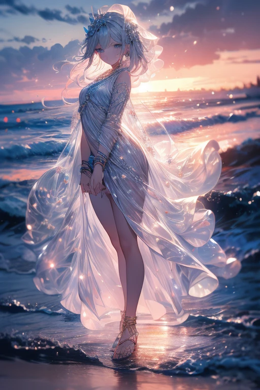 Outdoors, Full Moon, Galaxy, Bonfire
(Intense dancing:1.2)
(Floating hair, floating clothes, strong wind, :1.2)
(half close eyes, parted lips:1.2)
arabian clothes, (revealing clothes:1.3), Nave, l shoulder, armpit, thigh, Under the chest, (long loincloth), (see-through shawl), (see-through long scarf), (wrap see-through cloth), (See-through Wedding veil), bracelets, earrings, anklets, bangles, circlets, (hair ornaments), Accessories, bracelets, jewelry, gemstones, brooches, necklaces, anklet, tassel, delicate beauty girl, (16years_old girl), silver hair, (gradation colored hair silver:1.6 pale blue:0.4), (extreme long hair), bang, french_braid, beautiful face, perfect face, highly detailed beautiful face and eyes, attractive face
Glossy skin, Smooth hair, shiny hair, clear skin, (skinny:1.2), (thin limbs), (ribs:0.8), white hair, blue eyes, japanese school uniform, girl, censored, undressed, lewd, open mouth