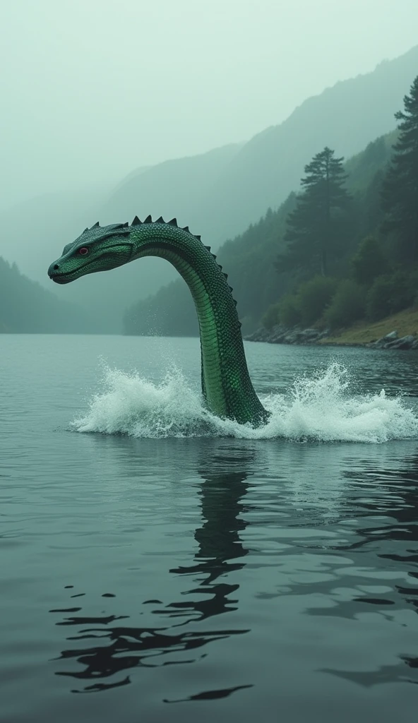 Make the Loch Ness Monster appear quickly 