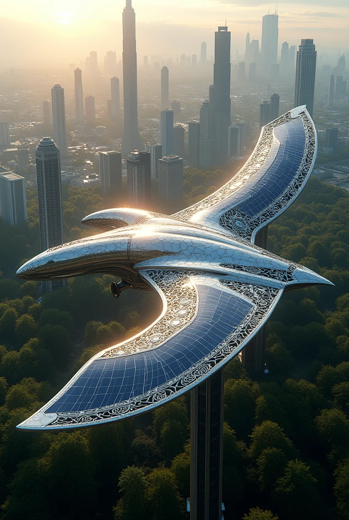 Wing design that blends future and tradition 