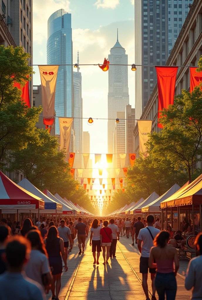 The city become free and shiningbagain like before
