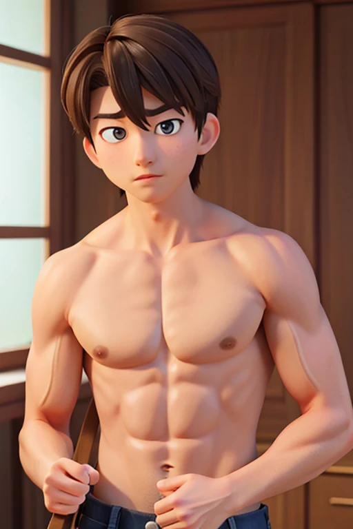 １８age、male、neutral、ジャングルのmale、Muscular、