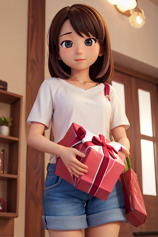 18age、female、I have a present、