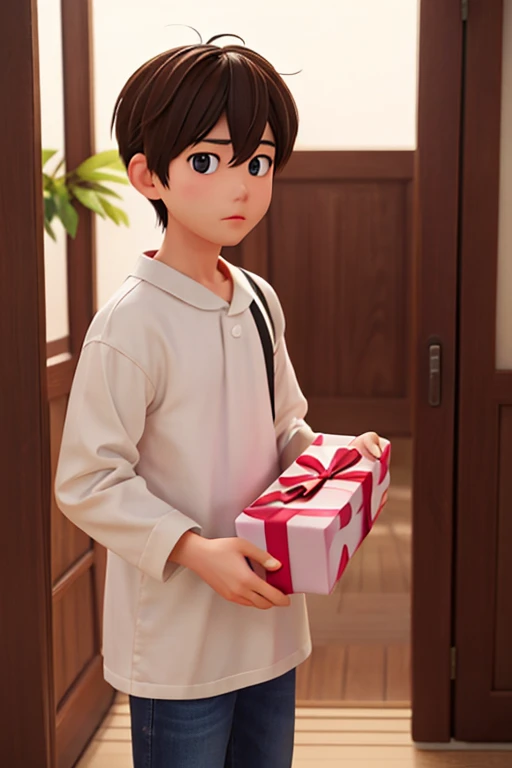 １８age、male、neutral、I have a present、