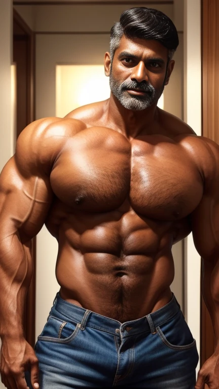 Handsome sexy 40 years old indian desi muscular pehlwan daddy, dream daddy of girls
