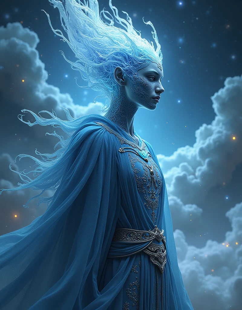 3D rendering of (Character Design), Babata: The Mysterious Appearance of the Wisdom Body In the novel
