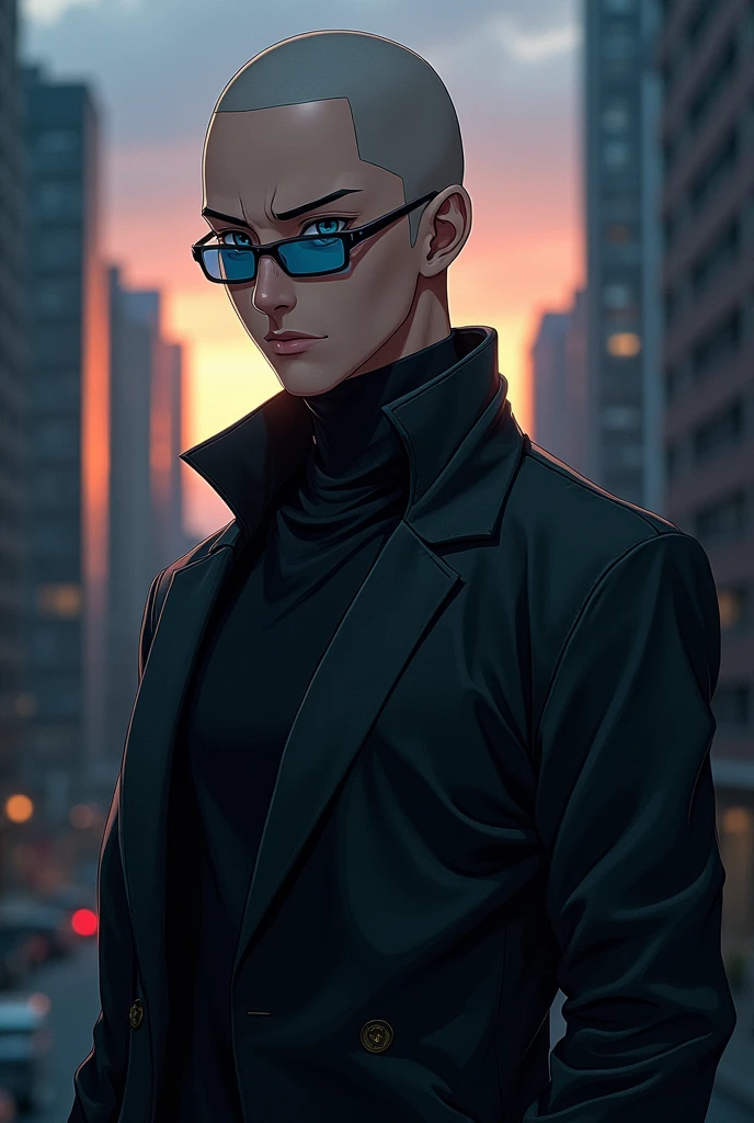 Gojo of jujutsu kaisen who have shaved hair