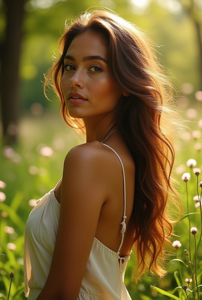 Woman full nud