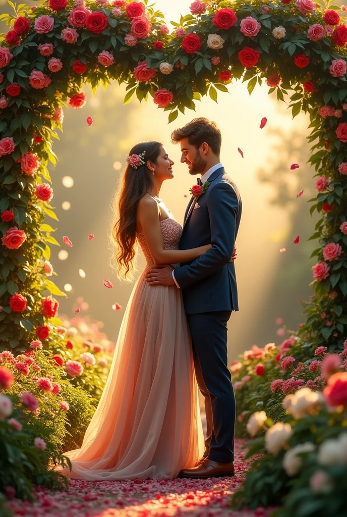 Adelaida and Alexander in a beautiful heart