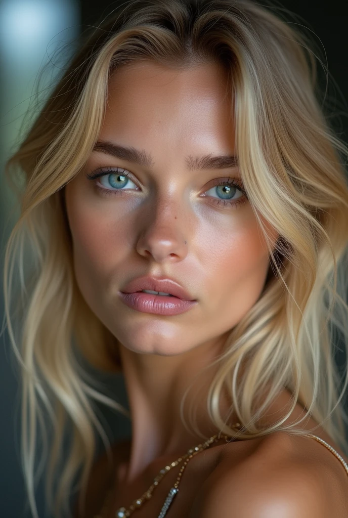 Belle fille européenne aux yeux bleus et aux cheveux blonds, à new york, ultra Haute résolution, (photoréaliste: 1.4), Haute résolution , (finely détaillé skin), (yeux bleus), (Des proportions parfaites) (Photos réalistes) (chef-d&#39;œuvre) (photoréaliste), ultraréaliste (meilleure qualité) (détaillé) Photographié avec un Canon EOS R5, objectif 50 mm, F/2.8, (8k) (fond d&#39;écran) (Éclairage cinématographique) (éclairage dramatique) (complexe) mode