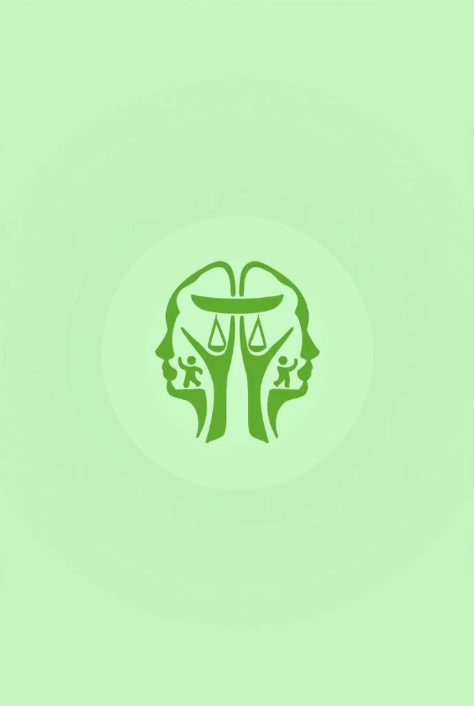 Make a logo using the symbols of psychology, political science, and social work
Be elegant and creative, make sure that the three symbols are visible and can easily recognize
Add a touch of green