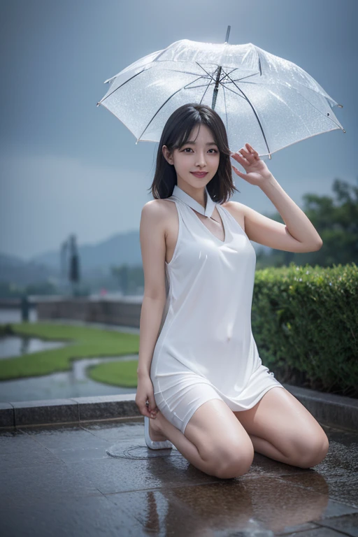 生of, 最好of品質, High resolution, masterpiece: 1.3), 美麗of台灣少婦, High resolution,令人驚嘆of台灣少婦, masterpiece, 溫柔of微笑, Short dark hair, 美麗of台灣少婦 wearing pastel colored hijab during downpour, Dark clouds, White chiffon long dress, shawl, sleeveless tops, Soaked, High resolution, 4K, high dynamic range, photo實際of, 實際of, 出汗of皮膚, face slimming, 非常大of乳房, perfect makeup, big eyes, 有光澤of嘴唇, 完美of鼻子, Smile gently, thick sexy Body, portrait, 電影般of, 實際of, photo, Kneel in the rain, 展開你of腿, 衣服上of污垢, There is mud on the feet, downpour, wet Body, downpour, style empire, (Style-Glass), ((( Surrealism))), 滿of_Body_shoot, Dramatic, Backlight, light, Volumetric lighting, 詳細of臉, Very detailed, curve shape bpdy, wet skin, wet clothes, wet Body, 濕of頭髮, soak, soak, 捲曲of, round face, 展開你of腿, Raise hand(露出你of腋窩), looking at the audience, Smiling, clothes shiny, 油膩of衣服, Various postures, fat vagina, camel toe, Fat Abs, of, tease