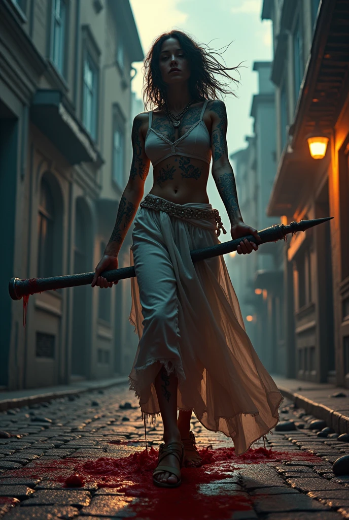 (masterpiece), (4k), (fujiflm), (canoncamera), (16k), Visually captivating artwork, with skillful use of color, composition, and light. Innovative artwork, showcasing unique and imaginative concepts. (metal rod stabbed bleeding onto lesbian's head), (gore) Emotionally resonant artwork, effectively conveying a narrative. Momentum-aligned artwork, reflecting a sense of movement and progress. Skillfully crafted artwork, demonstrating meticulous detail and technique