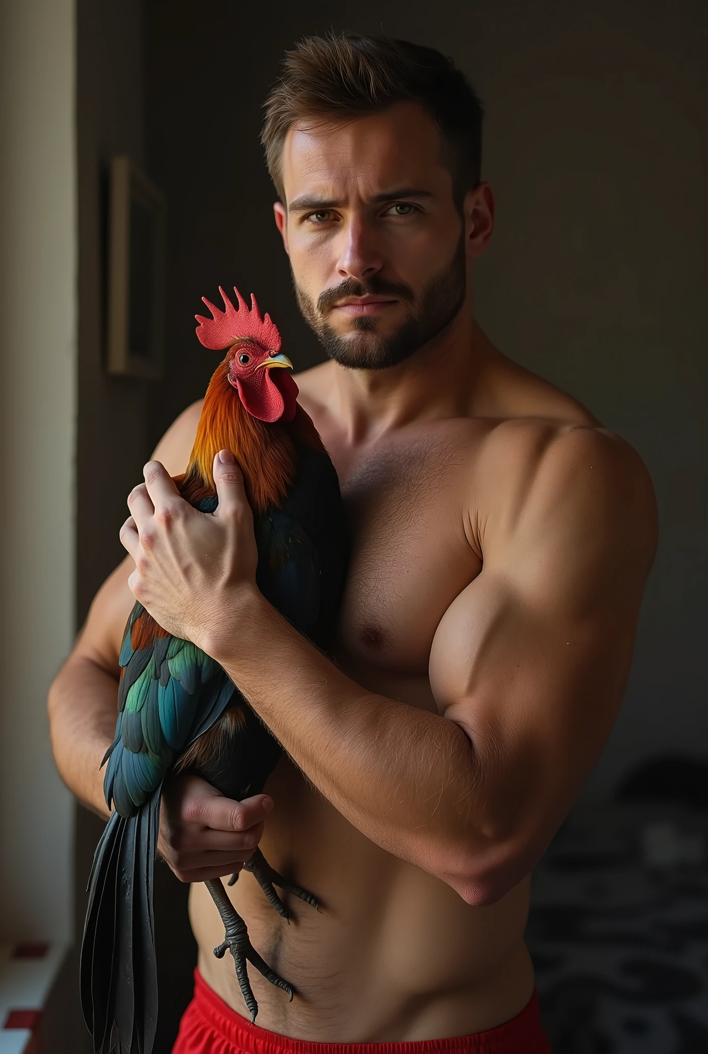 man showing cock