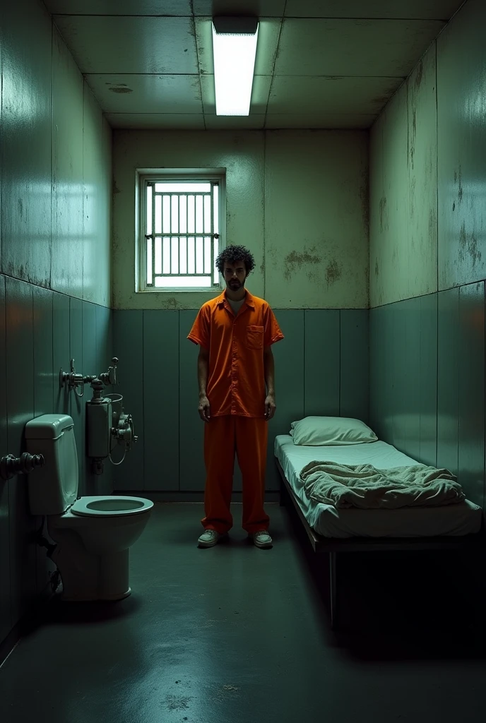 Create a prison cell in american death row