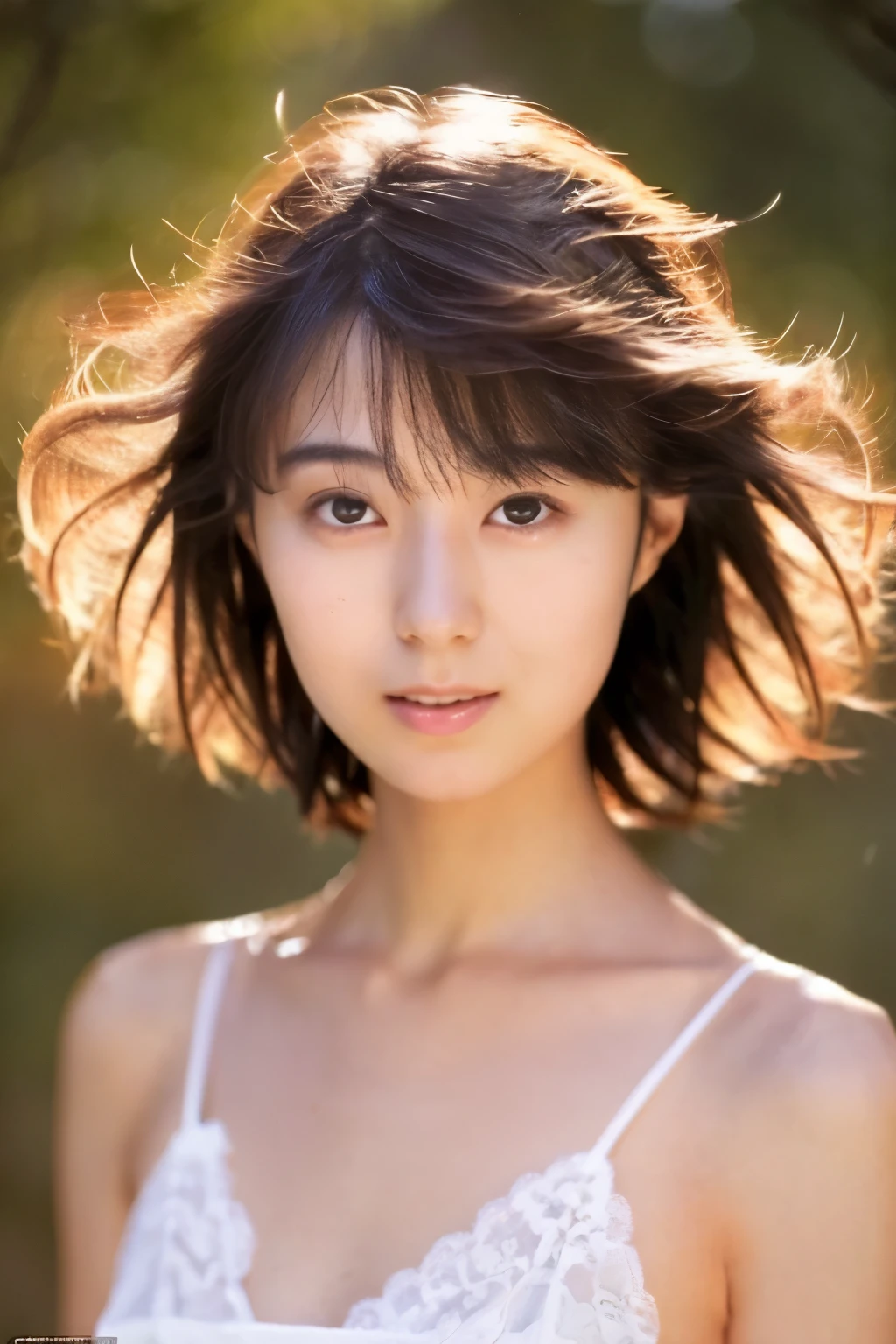 Masterpiece, Photogravure, High quality, High resolution, a photo captured the beautiful moment of a skinny Japanese woman, 24 years old, {long|short} hair, cute face, detailed face, detailed eyes, anatomically correct body