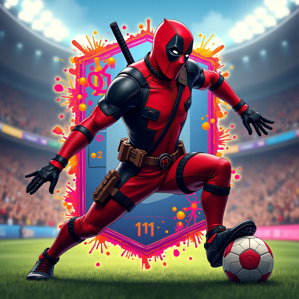 A deadpool epic fifa ultime team card 