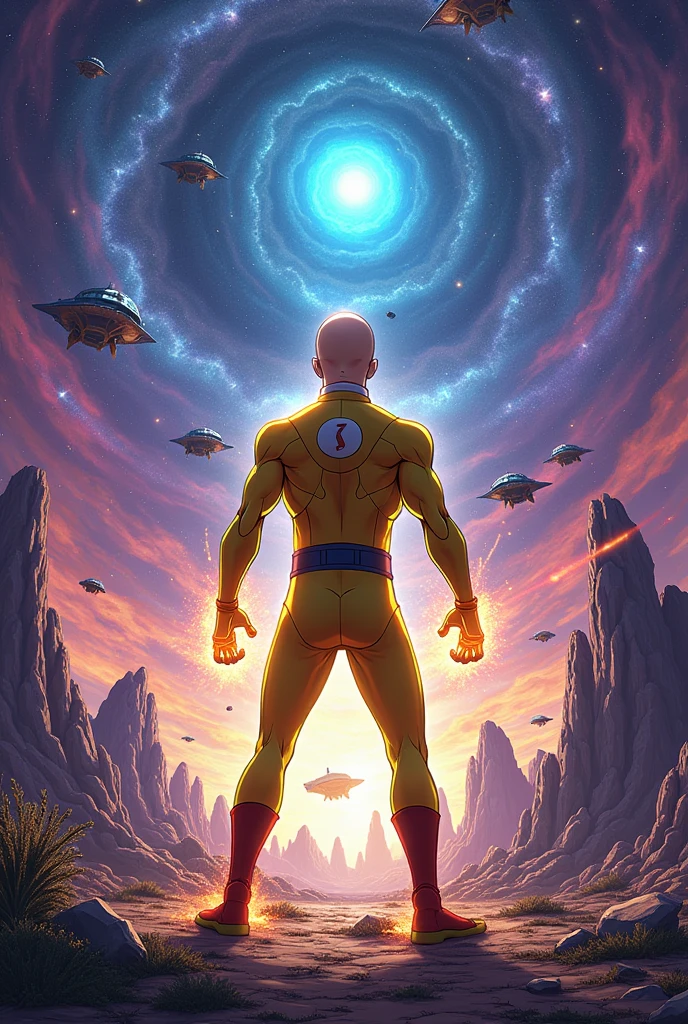 Saitama vs. Aliens with 10000000000000000000000 IQ