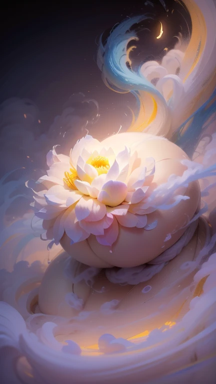 Fantasy,8k,非常に精細なCGユニットのwallpaper, masterpiece,High resolution,Highest quality,Highest quality real texture skin,,Increase the resolution,RAW Photos,Highest quality,Very detailed,wallpaper,Cinema Lighting,Ray-tracing,Golden Ratio, Extremely colorful,Colorful isekai ,(Amitabha is coming,very noble , Gentle smile, pious ,(in the Thick Fog:1.3) ,Three thousand worlds,Infinite happiness,joy, break,no gravity,Milky Way,background\(heaven\(peach blossom spring\),in the Thick Fog,Beautiful lotus flowers are blooming,(Thick Fog:1.5)\),\(below heaven,look up\),(Thick Fog:1.5),Color is empty