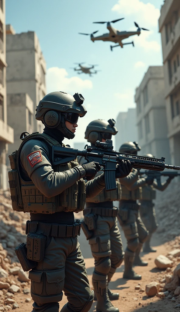 Modern weapons