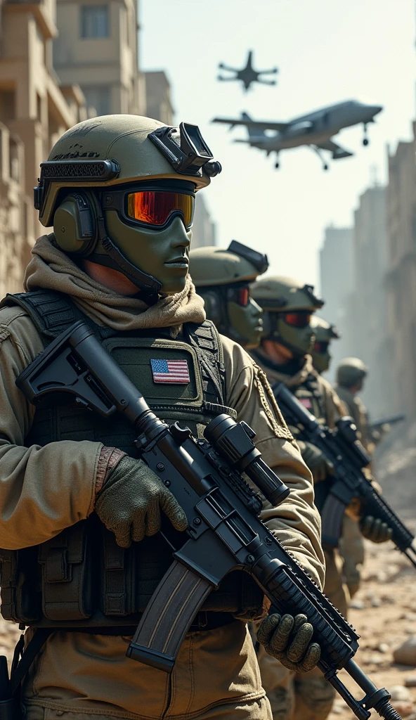 Modern weapons