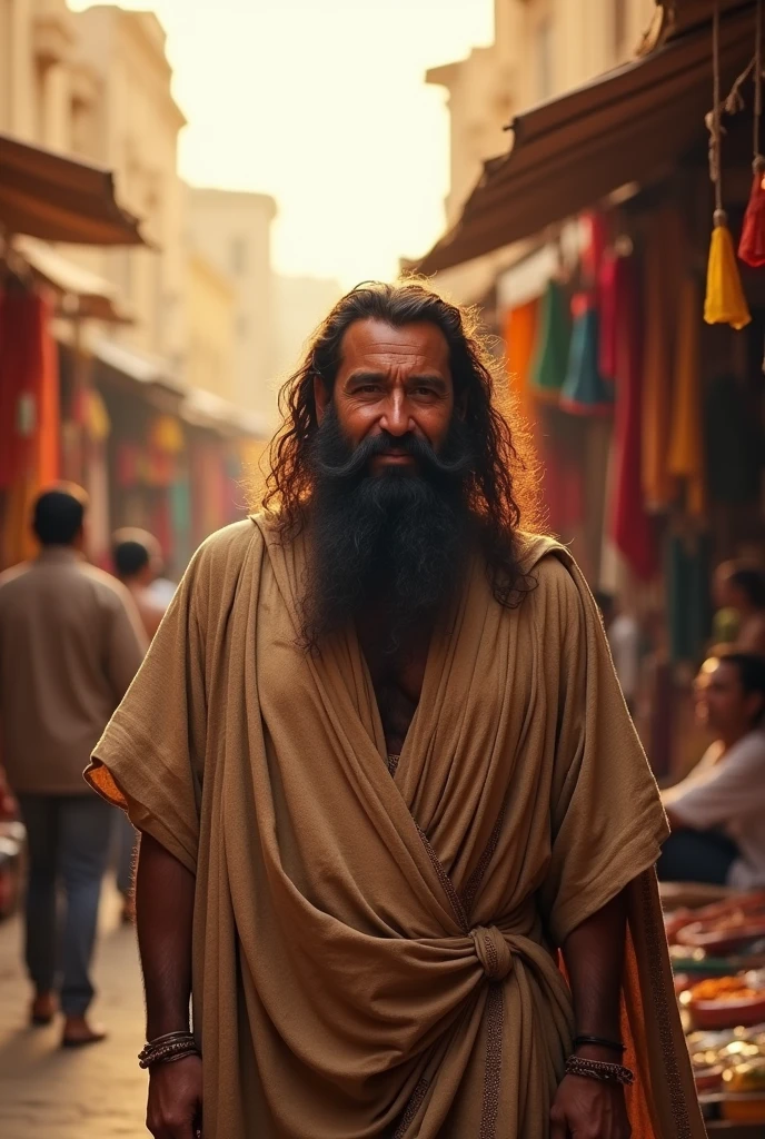 Man with a big beard