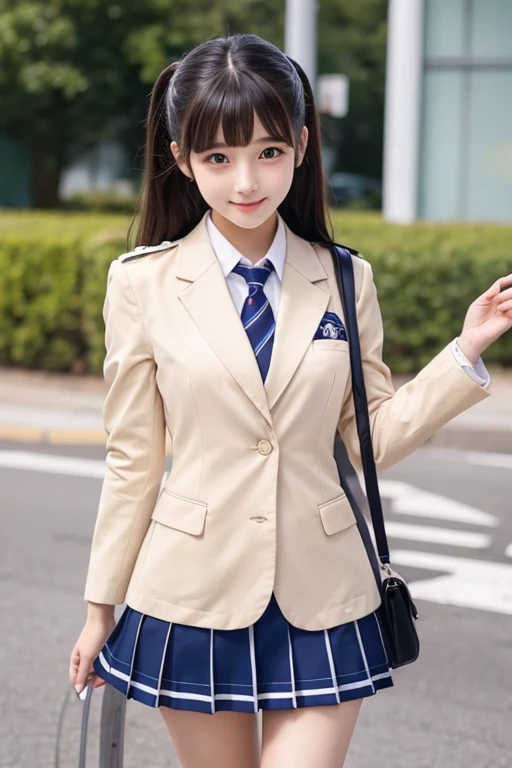 cute､high school girl､Idol､uniform､blazer､mini skirt､See-through､Fluttering in the wind