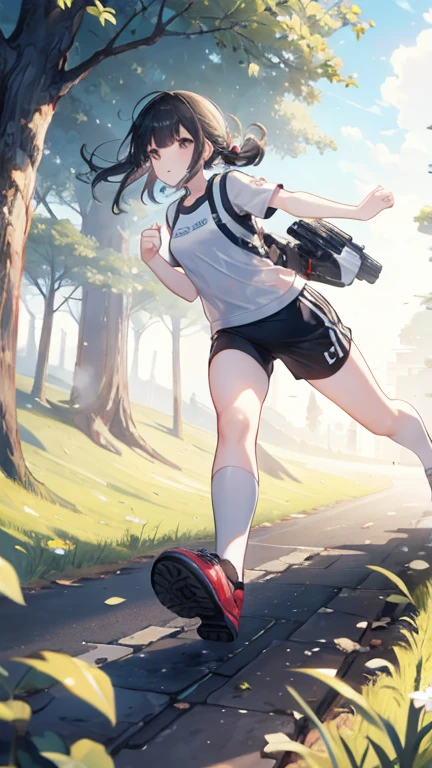 Running through nature