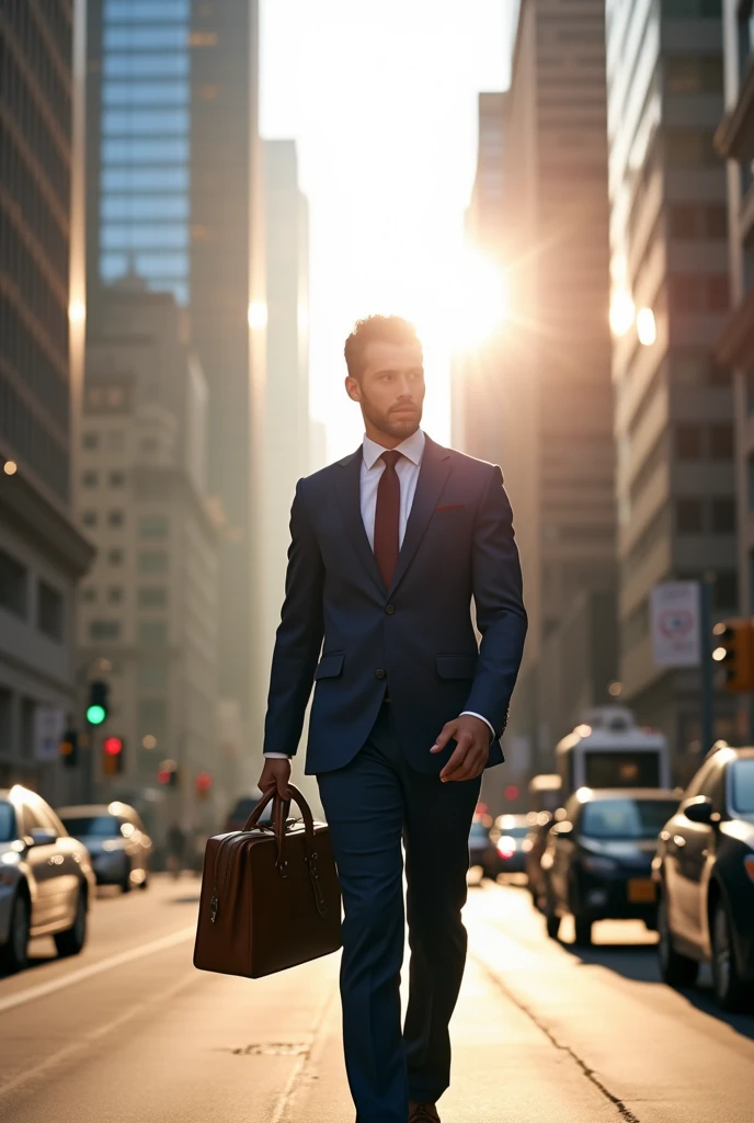 A man that just go to work