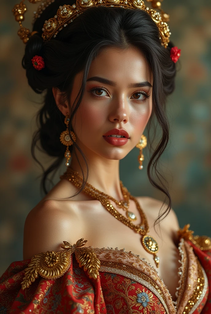Gemini goddess (absurdres, highres, ultra detailed) , Baroque, elegant, colorful, highest detailed, upper body , . Brave, willful, productive, enterprising humanitarian face ., beautiful fantasy, sharp focus, hd details, 8k resolution,  studio photo, intricate details, highly detailed, anatomical correct，epic fantasy digital art，Masterpiece artwork，8k，high definition resolution，detailed drawing，Quality Superior, Epic composition
