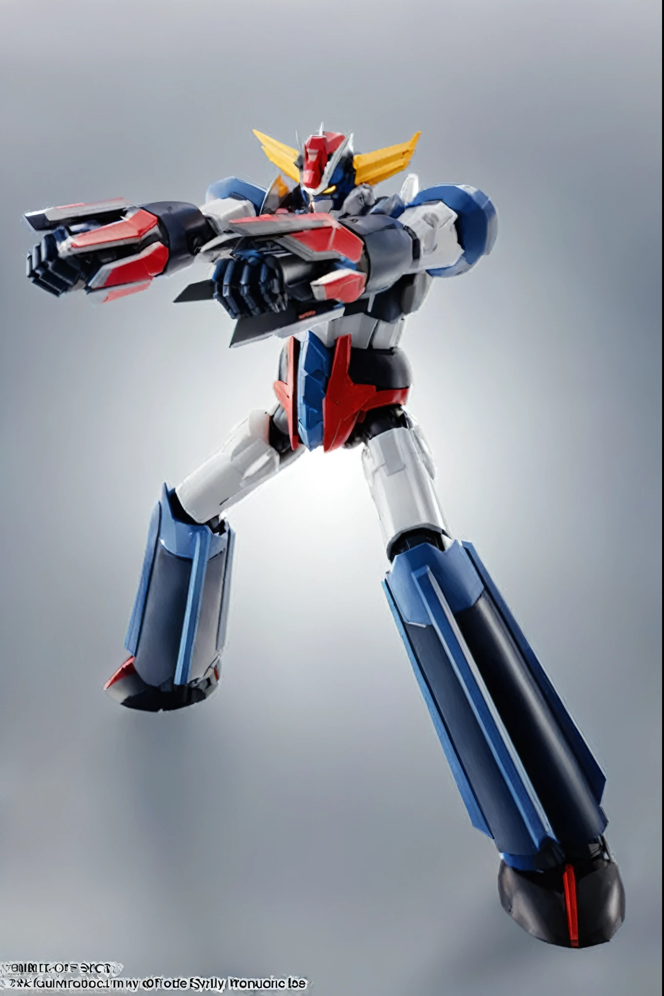 crystalz, (Style-EMCG:1.0) (Style-DoF:1.6), 8K, GUNDAM, dynamic pose, 10 heads tall, depth of field