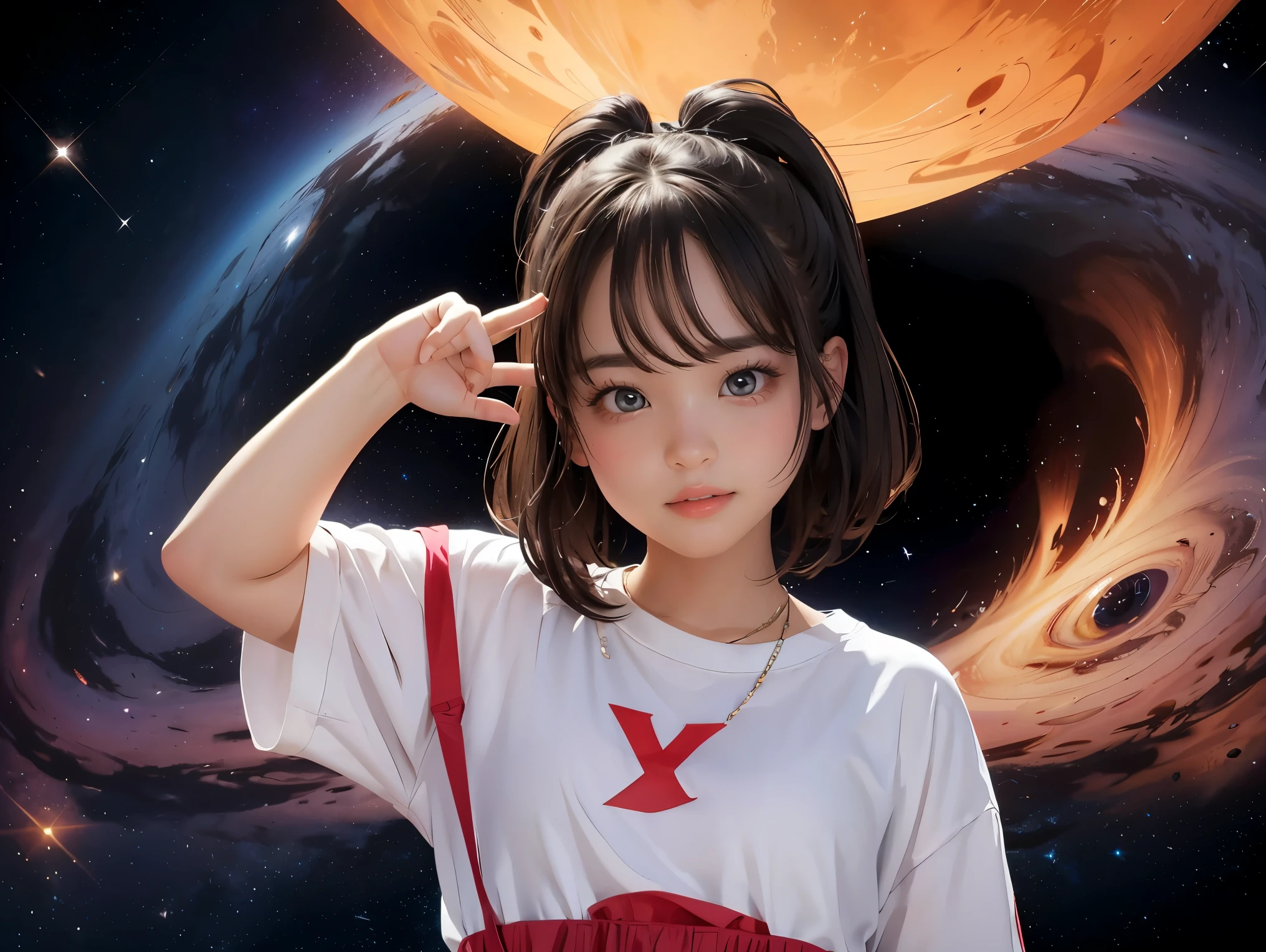 There's one Y-O-U in the universe
Don't be scared let 'em stare
Show 'em what you're worth
Woah, woah, oh-oh, oh
There's no one just like you in the universe
No regrets go and get all that you deserve
Woah, woah, oh-oh, oh
