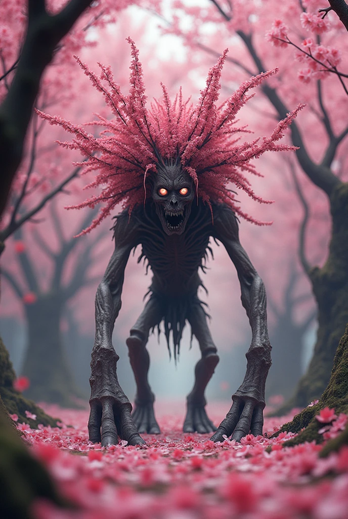 Sakura tree ugly monster