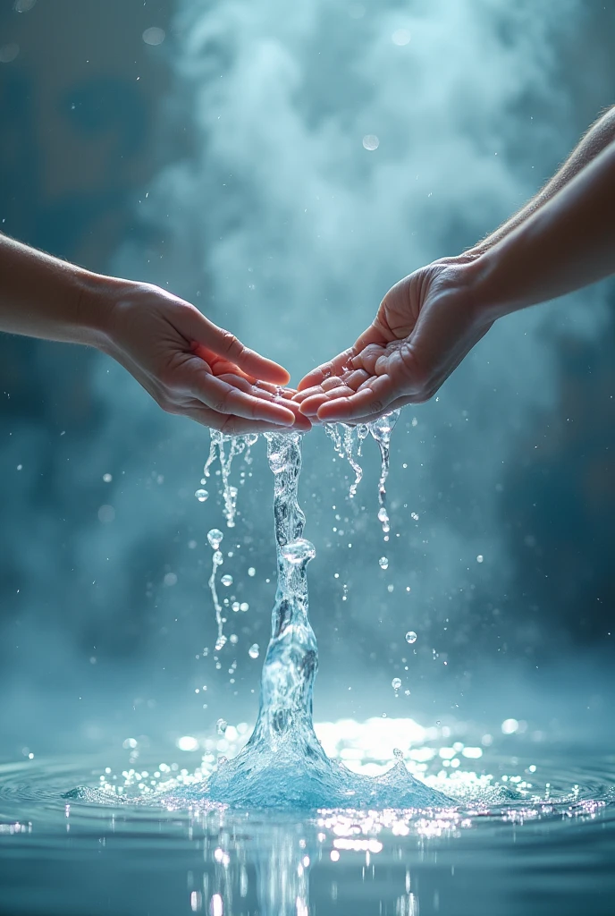 chop water sink while it drops
