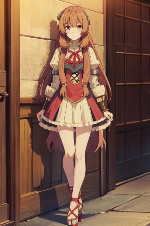 Raphtalia in sexy open-toe platform high heels