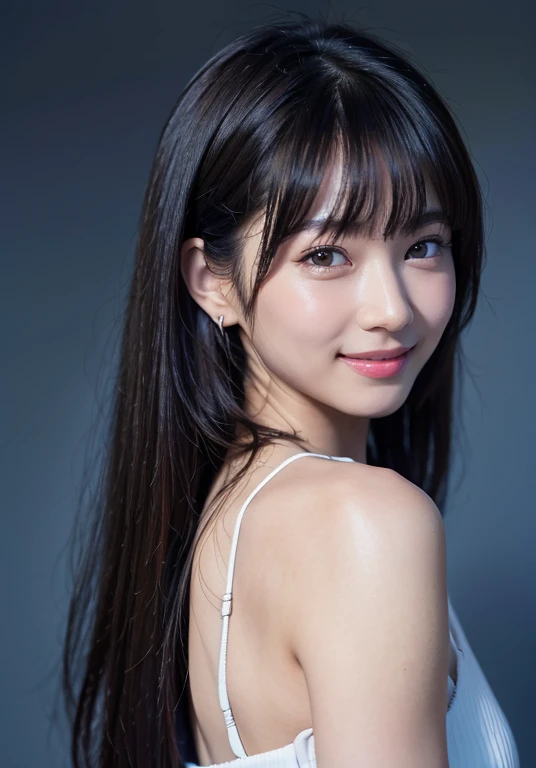 25Japan years 、Black Hair、Round eyes、False eyelashes、Light wavy hair, correct、Striped Hair、Brown Hair、Blue Hair、Dark blue hair、Gradient Hair、Asymmetrical hair、Hair behind the ear、Crossed bangs、Long Hair、とてもLong Hair、Hair up on one side、とんでもなくLong Hair、Valletta、Sunglasses under the eyes、、Ring Eye、Round eyes、Compensate、Wicked Smile、A light smile、Surrealism、Cast a Shadow、Anaglyph、Stereogram、Portraits、Subjective、Atmospheric perspective、Film Grain、Backlight、Exposure、Lens flare、8k、Very detailed、最high quality、超High resolution、超High resolution、Very detailed、Very realistic, masterpiece、correct、Textured skin、high quality、最high quality、Awards、High resolution、16K, Hair folder、A light smile、Redness in the ears、correct、odor、Surrealism、Cast a Shadow、Subjective、Shine、360° View、Very detailed、最high quality、超High resolution、解剖学的にcorrect、masterpiece、Textured skin、High resolution、最high quality、Attention to detail、Long eyelashes、A slight blush、Compensate, ((The whole body is visible))