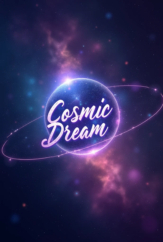 create a logo for a kpop group named "cosmic dream"