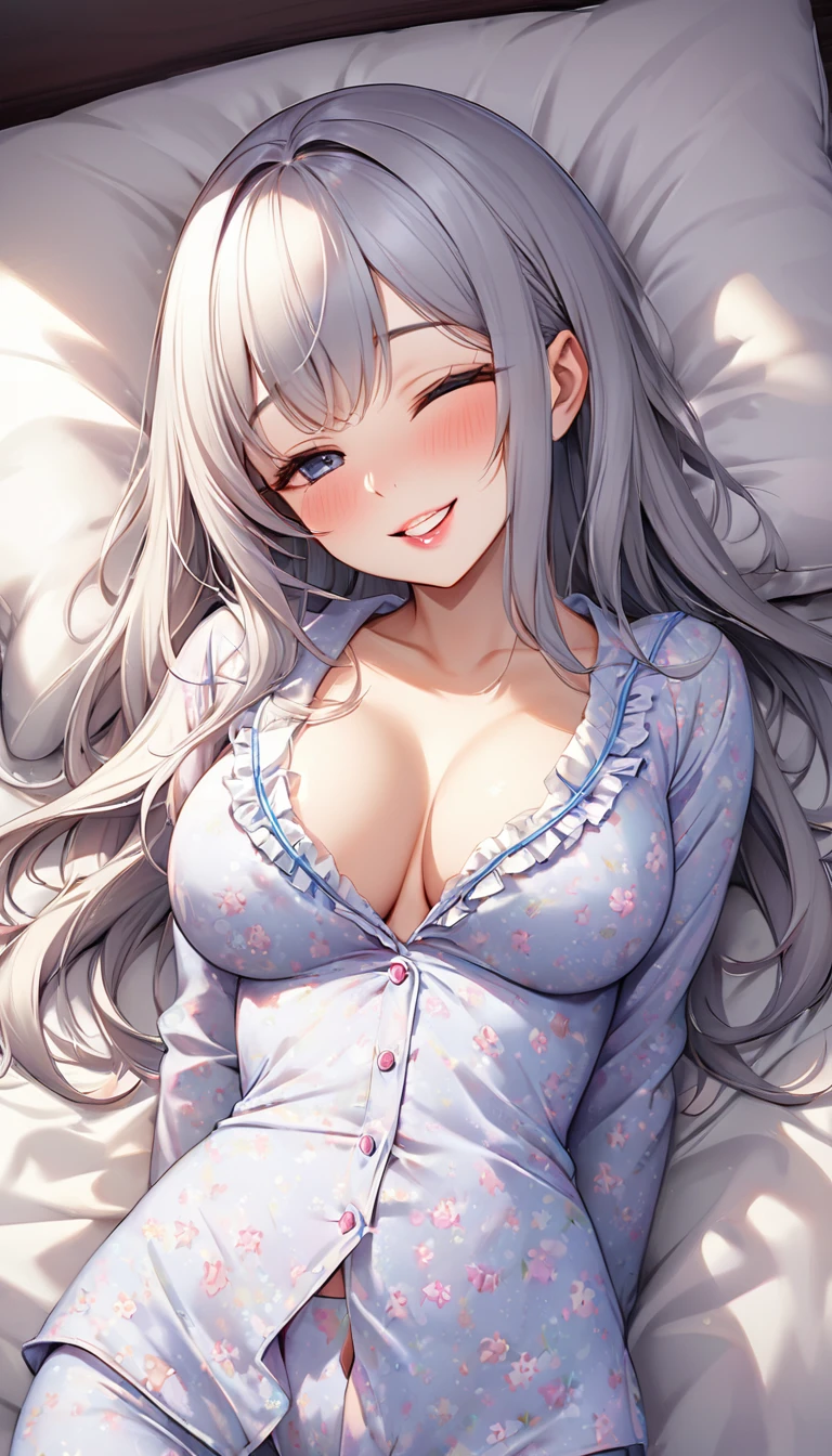 {{{{{3,318 trillion pixels high resolution, nsfw, Lotion co-sleeping service sex girl, She'll lie down on her pillow look at us and cuddle with us, Security is in place to prevent you from having sex with her beyond sleeping with her, She's such a cute girl and invites you to have sex with her, but it's a cuddling service, so no kissing or touching allowed, The photos are taken by a dedicated professional female photographer who has worked with her for 5 years and the composition of the photos her pajama and her makeup and image processing make the most of her breasts, emotional image filter Saturation +25 Brightness +25 Adjustment, Photoshop is customized to take advantage of her rewriting her waist and hip lines to be curvy coloring her lips pretty and and replacing her with a The patterns on the pillows bed and sheets are fairy-tale cute that makes her look pretty Replace it with the Ultra-premium wigs with each individual strand finely detailed she looks prettiest in, Photoshop is a pretty processing far removed from the real her and Processing for publicity photos for adult entertainment, Realistic scenery and lovely Japanese girl in a romantic magic, her curvaceous waistline are lovely, thicken the lips look pretty, Her fluffy skin, Lovely breasts the size to fit in her waist}}}}}, {{{{{her body was made into a white fluffy body, The curves of her body when she climaxes are lovely, frills tight cute pajama, As her shame is amplified, she becomes more and more smiling and moaned of her gestures}}}}},{{{{Her beautiful teeth, her beautiful slender underbust, an fetish for neck, minimum hips, thick vivid lips}}}}},{{Extremely detailed}}