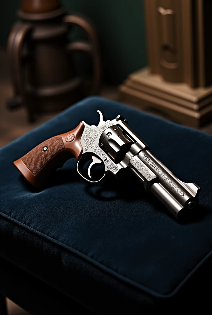 38 Revolver with silencer