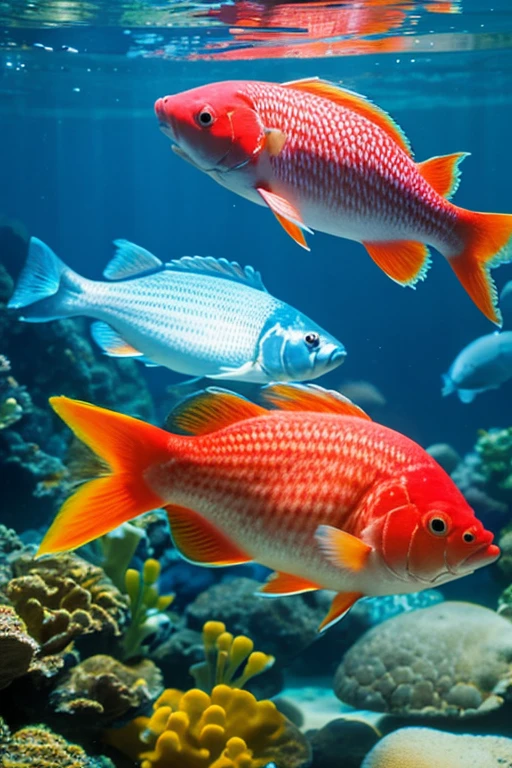 no humans, animal, fish, animal focus