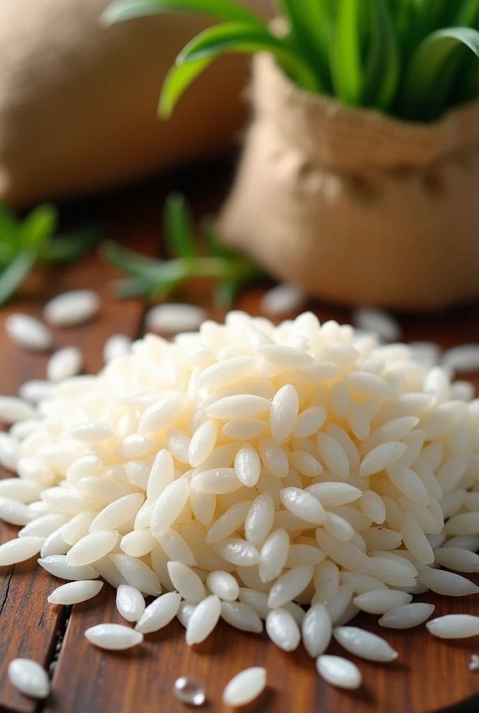 Premium rice grains