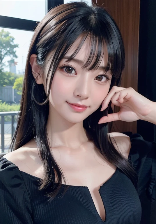 ２５Japan years old、Black Hair、Round eyes、False eyelashes、Light wavy hair, correct、Striped Hair、Brown Hair、Blue Hair、Dark blue hair、Gradient Hair、Asymmetrical hair、Hair behind the ear、Crossed bangs、Long Hair、とてもLong Hair、Hair up on one side、とんでもなくLong Hair、Valletta、Sunglasses under the eyes、、Ring Eye、Round eyes、Compensate、Wicked Smile、A light smile、Surrealism、Cast a Shadow、Anaglyph、Stereogram、Portraits、Subjective、Atmospheric perspective、Film Grain、Backlight、Exposure、Lens flare、8k、Very detailed、最high quality、超High resolution、超High resolution、Very detailed、Very realistic, masterpiece、correct、Textured skin、high quality、最high quality、Awards、High resolution、16K, Hair folder、A light smile、Redness in the ears、correct、odor、Surrealism、Cast a Shadow、Subjective、Shine、360° View、Very detailed、最high quality、超High resolution、解剖学的にcorrect、masterpiece、Textured skin、High resolution、最high quality、Attention to detail、Long eyelashes、A slight blush、Compensate, ((The whole body is visible))