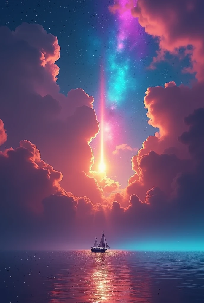 Iridescentリニアモーターカー、Iridescent線路を走るリニアモーターカー,colorful,Beautiful views,wonderful景色,Utopia,An atmosphere full of dreams and hope,masterpiece. 16K, Ultra-high resolution, Ultra-high resolution, to be born,wonderful ,future、Iridescent、The world 30 years from now。