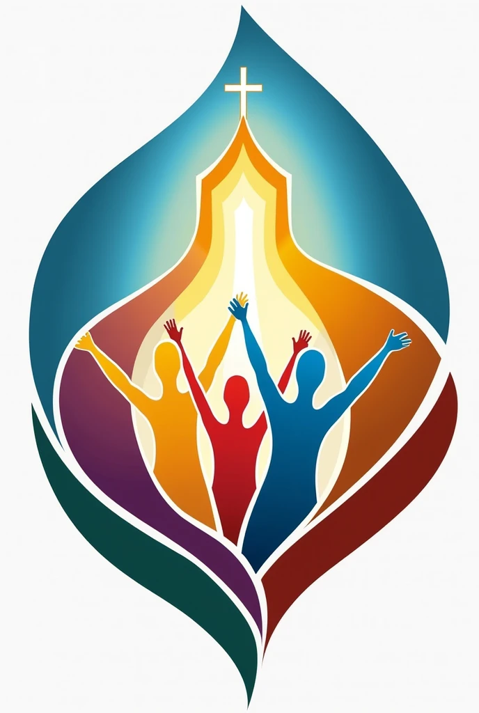 create a logo that symbolizes having faith in God, the church, yourself, and having unity between people. be more unique and creative