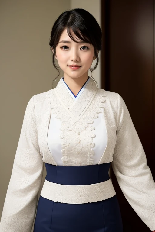 Japanese woman dressed as an office lady、
(((masterpiece))), ((Highest quality)), ((Intricate details)), (((超Realisticな)), irrational solution, Near and far, Very detailed, Realistic, one person&#39;s, (Ample breasts), Perfect hands, Detailed fingers, Beautiful and detailed, short hair,,(Dark blue tight skirt:1.2), Detailed Background、Bright interior,White blouse, Perfect Eyes, Captivating eyes, Look at the viewers, Butt、Calf、(Black high heels).pantyhose