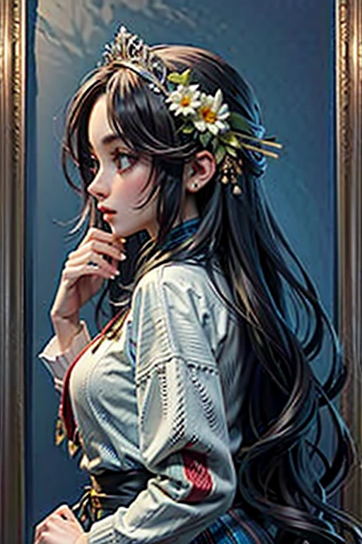 (masterpiece, Highest quality, Highest quality, Official Art, beautifully、beautiful:1.2), (one person's), (Fractal Art:1.2),Absurd, High resolution, Very detailed, Ultra-precise depiction, Super high-definition description, alone, (Tangled:1.2), Floating Hair, (skinny, The body is slim: 1.2), Sunburned skin, Glowing Skin, (Abstract:1.2),cbpkv5, pantyhose,Show Viewer, whole body, Cyberpunk Robot, Complex robot, Masami Nagasawa smiles in a cheongsam.,(Model shooting style), Lonely, Shiny Hair、 Extremely rich facial detail, Beautiful Eyes, bright, Lonely Eyes, Stunning beauty, (Rembrandt Lighting), ARRI Lenses, Surreal, (Skin with attention to detail:1.2),8k,ARRI ALEXA 35,(Highest quality,8k,uhd,Best image quality,masterpiece),one person's美しい女性,(alone:1.1)、Perfect beautiful composition、(Breasts so big that they almost burst:1.1)、(Exactly:1.1)、(Accentuate your body lines:1.1)、(Very short hair:1.1)、Slender body、(Boldly exposing her beautiful thighs:1.2)、(Photo on the buttocks:1.2)、(Blurred Background:1.1)、(Strongly blurred water background:1.1),Near-blur,Lens flare,Sparkle Effect,Perfect body, Sexy expression, Very detailedアート写真, Bold Pose,lustrous,Seductive aura,Vivid Rouge,Open underwire cups